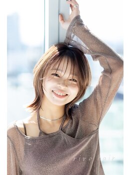 リールヘア 千早店(rire hair)の写真/女性スタイリストのみ◎キッズスペース完備!ママ美容師も在籍、女性ならではの感性で輝くスタイルへ☆