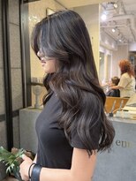 エヌ トーキョー(enu TOKYO) ハイライト ベージュ レイヤーカット