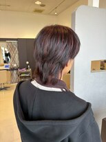 ヘアショップエヌアンドエー 久喜 栗橋店(hairshop N&A)&nbsp;ラベンダーピンクショートウルフ