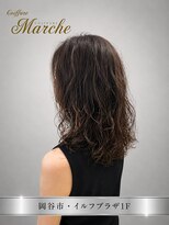 美容室 マルシェ 【岡谷市イルフプラザ1F/美容室マルシェ】_白髪染め×パーマ