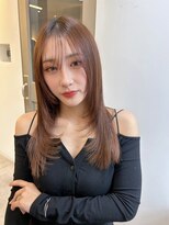 全席個室美容室 Zina津田沼 髪質改善/縮毛矯正【ジーナ】&nbsp;髪質改善　シアーカラーエアリーロング　美髪【Zina 津田沼】