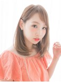夏こそ明るめのアッシュベージュ☆