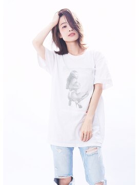 ヘアサロン アティリー(Hair Salon Attirer) やわらか外ハネ【Attirer 飯田裕之】