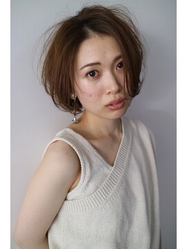 アールヘア ナチュラルアンドオーガニックサロン 大人ショートボブ