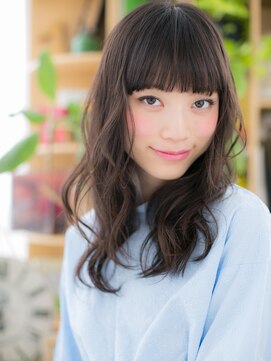 カバーヘアアンドスパ ブリス 浦和(COVER HAIR&SPA bliss) ★黒髪くすみカラーxオン眉☆小顔ウェーブパーマ20代30代40代★7