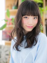 カバーヘアアンドスパ ブリス 浦和(COVER HAIR&SPA bliss) ★黒髪くすみカラーxオン眉☆小顔ウェーブパーマ20代30代40代★7