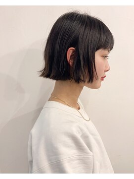 テテコケット(tete coquette) 【真通知弘】首元がきれいに見えるコンパクトボブ