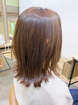 サンク ヘア アンド スパ パルシェ店(CINQ hair&spa) 《CINQ》勝見　外ハネミディ♪