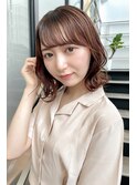 アンバーベージュカラー ミディアム