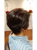 乾かすだけでまとまるショートグラ