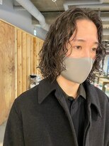 アカ(ACA)&nbsp;波巻きスパイラルパーマメンズパーマ大通札幌ツーブロック