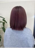 【ヘアカラー】ピンクバイオレット