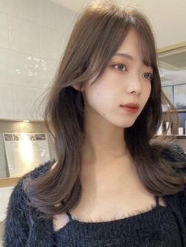 アリュウル 表参道(ALLURE) 顔まわりカット　韓国ヘア　小顔カット　20代ヘア　30代ヘア