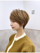 サンド 池袋(sand)&nbsp;イメチェン/ショート/ハイライト/ベージュ/髪質改善