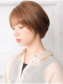 大人可愛い小顔ツヤ髪くびれショートボブヘルシースタイルA5