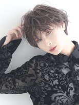 エチカ(ECHICA)&nbsp;ショートボブ×ハイレイヤー×パーマ