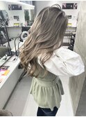 【枚方、高槻、梅田】透明感のあるシャドールーツカラー