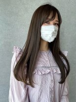 イトシテ&nbsp;ロングヘア×アッシュブラウン【本多身和子】