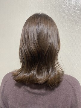 グルグル 妙典店(GULGUL) レッドブラウン 似合わせカット ミディアム 妙典