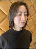 大人ボブヘアー