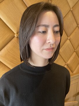 ベンジー 中目黒店(benji) 大人ボブヘアー