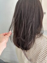 キャンバス バイ ネオリーブ 横浜西口(Canvas by neo.)&nbsp;セミロングレイヤー 縮毛矯正 ワンカールで決まるレイヤーカット