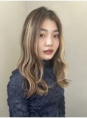 ゆるパーマハイライト/ハイライトパーマ