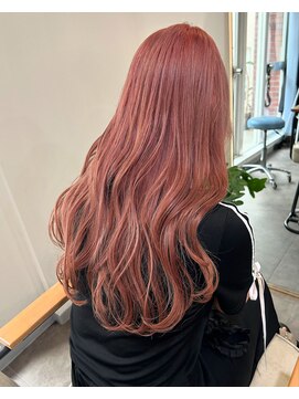 マリン(Marine) 20代30代40代ピンクベージュカラーロングミディアム