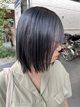 シダ(sida) 色落ちまで楽しむならネイビーグレー!