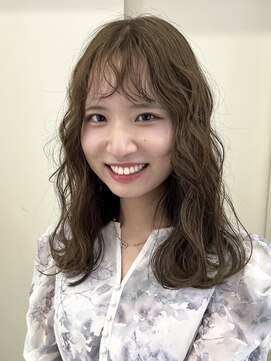 ロア 福岡天神本店(LORE) ダブルカラーベージュカラーケアブリーチカラーハイトーンカラー