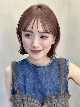 グロー 大宮(GLROW) 前髪　縮毛矯正　韓国　レイヤー　顔周り　haruhi