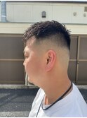 #カルマパーマ#ベリーショート#ダークアッシュ#ニュアンスパーマ