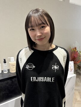 シェノン フェム 名古屋 名駅店(CHAINON×FeM#) 切りっぱなしボブ＊髪質改善/ケラチントリートメント/名古屋