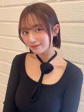 ルーブル(Louvre) 【Louvre】小顔ヘア/似合わせ/顔まわり/ミニボブ