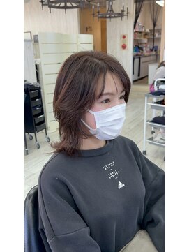 トウキョウヨシつね 御幸ヶ原店(TOKYO Yoshi) フェイスレイヤー外ハネボブ