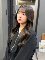 ボアップ 松山店(boappu) #ヘアアレンジ#ロングヘア#暗髪#ゆる巻