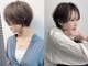 ティーヘア(t.hair)の写真/お洒落の幅がグッと広がるショート＆ボブはお任せ◎カジュアルなのに品のあるオシャレな仕上がりに＊