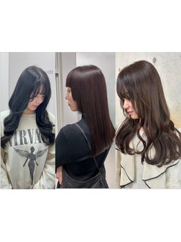 【ダメージケア×似合わせ】日頃のケアやこれまでの美容室履歴から、ダメージ具合を把握した上でのご提案◎