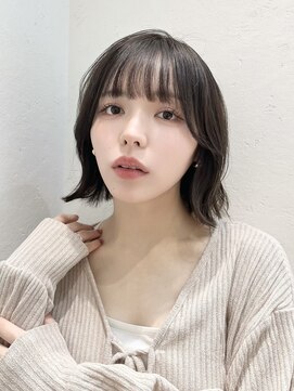 ロンド レグリーズ 立川(Lond leglise) ミニウルフレイヤーカット顔周り前髪韓国ショートボブ/立川