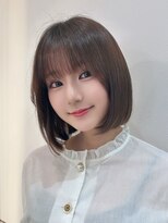 シー バイ ロンド 新宿(Sea by Lond)&nbsp;イメチェン×美髪[外ハネボブ/ボブ/グレージュ]