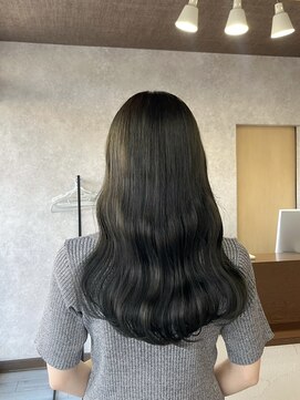 ミニム ヘアー(minim hair) 【minim×りの】オリーブグレージュ