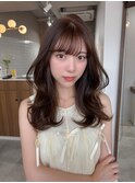 博多美容室/当日予約/ブリーチなしカラー/ショコラブラウン