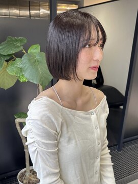 ノブレス ノアール(NOBLESSE NOIR) ラベンダーカラーボブ