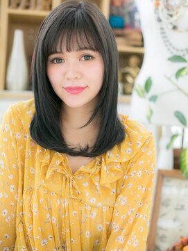 カバーヘア ブリス 大宮西口(COVER HAIR bliss) チャコールグレー大人可愛いハイレイヤーカットc7大宮20代30代