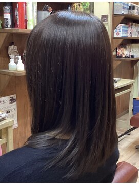 ナチュラルストレート