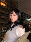 ミディアムレイヤー×オン眉
