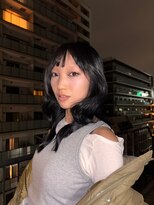 ジーナ(XENA)&nbsp;ミディアムレイヤー×オン眉