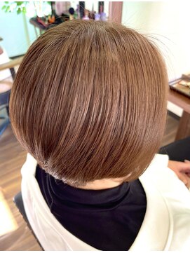 ヘアーズアンブル(hair's Amble) 脱グレイカラー透明感あるグレイベージュ