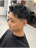 宇都宮メンズカットアクティブショートスパイキーショート眉毛