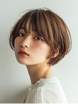 ロディーナ 大口 新子安(rodina)&nbsp;ピンクベージュ/アンブレラカラー/クールショート/前髪/大口子安